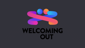 Das Logo der Initiative WELCOMING OUT